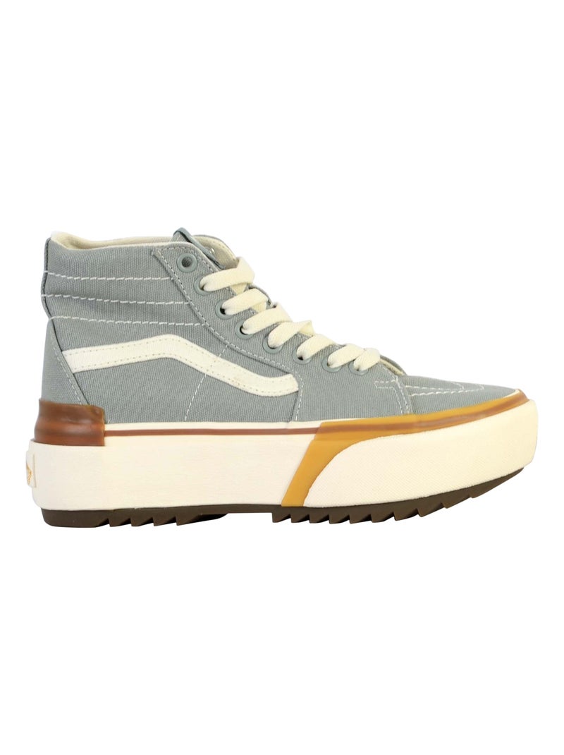 Basket Montante à Lacets Vans Sk8-Hi Tapered Vert - Kiabi