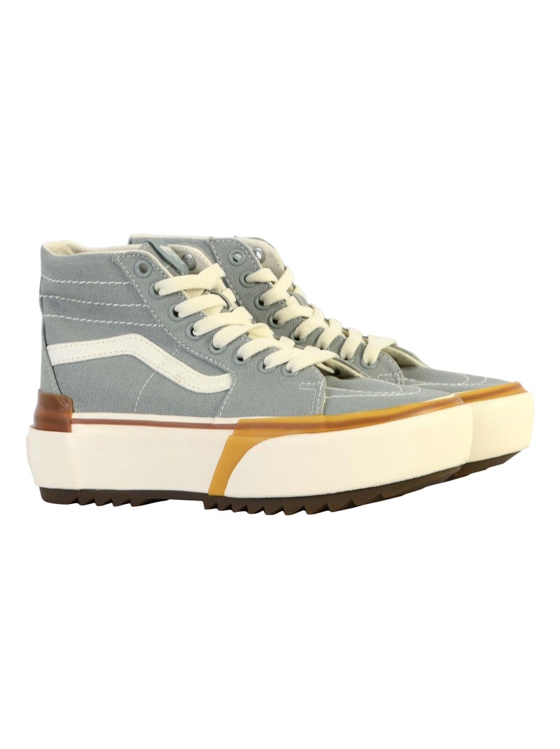 Basket Montante à Lacets Vans Sk8-Hi Tapered Vert - Kiabi