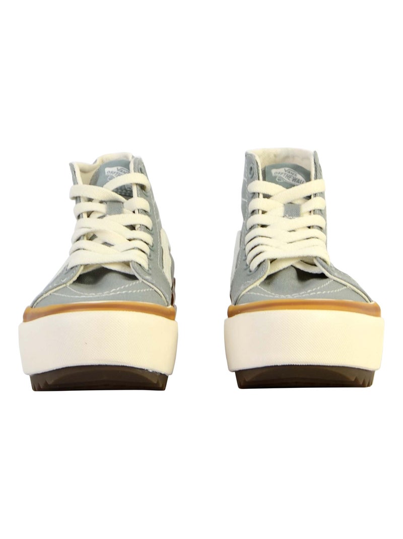 Basket Montante à Lacets Vans Sk8-Hi Tapered Vert - Kiabi