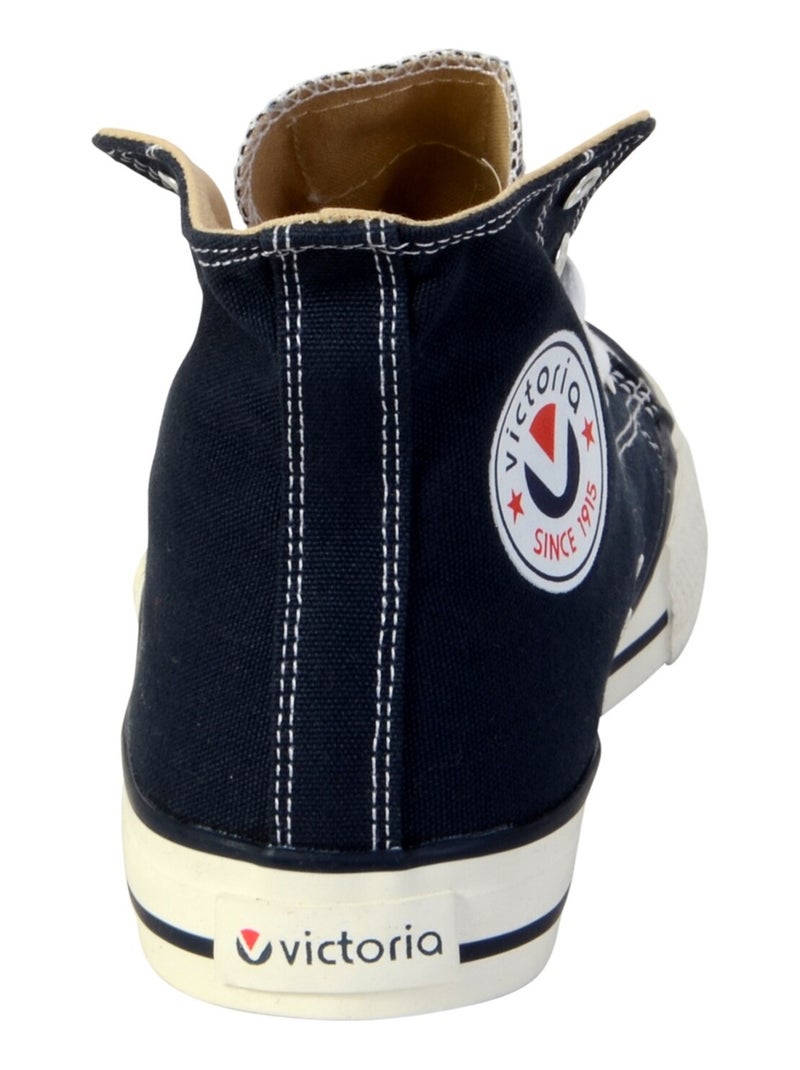 Basket Montante à Lacets Victoria Bleu - Kiabi