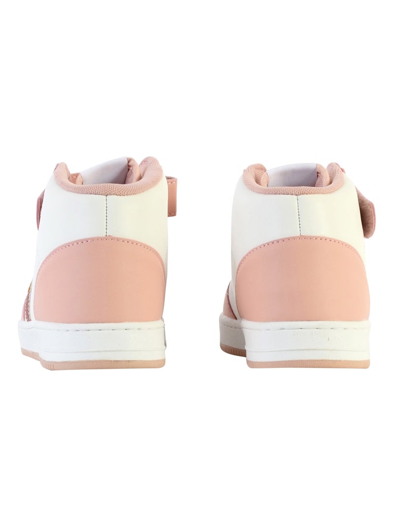Basket Montante à Lacets Victoria Enfant Beige - Kiabi