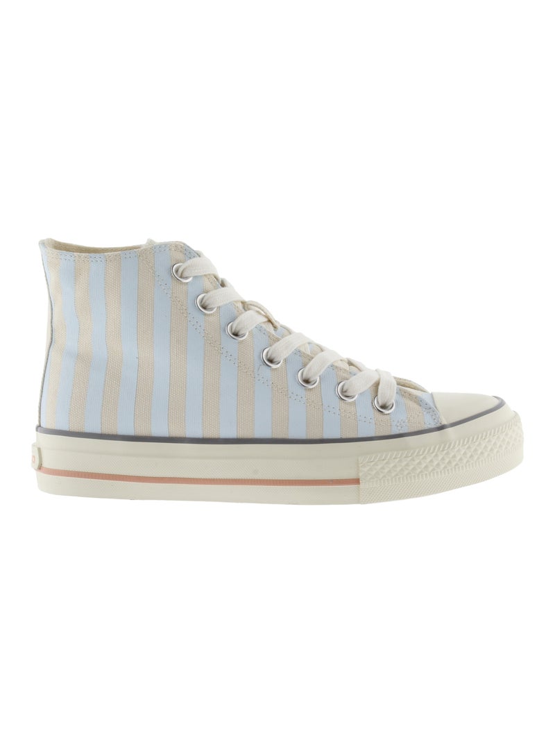 Basket Montante à Lacets Victoria Multicolore - Kiabi