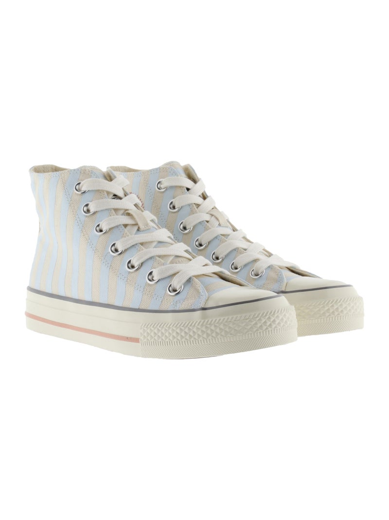 Basket Montante à Lacets Victoria Multicolore - Kiabi