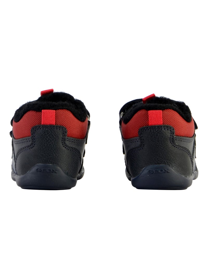 Basket Montante à Scratch Enfant Geox Elthan Bleu marine - Kiabi