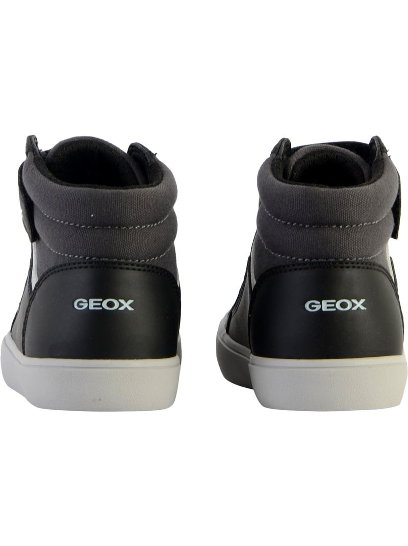 Basket Montante à Scratch Enfant Geox Gisli Gris - Kiabi