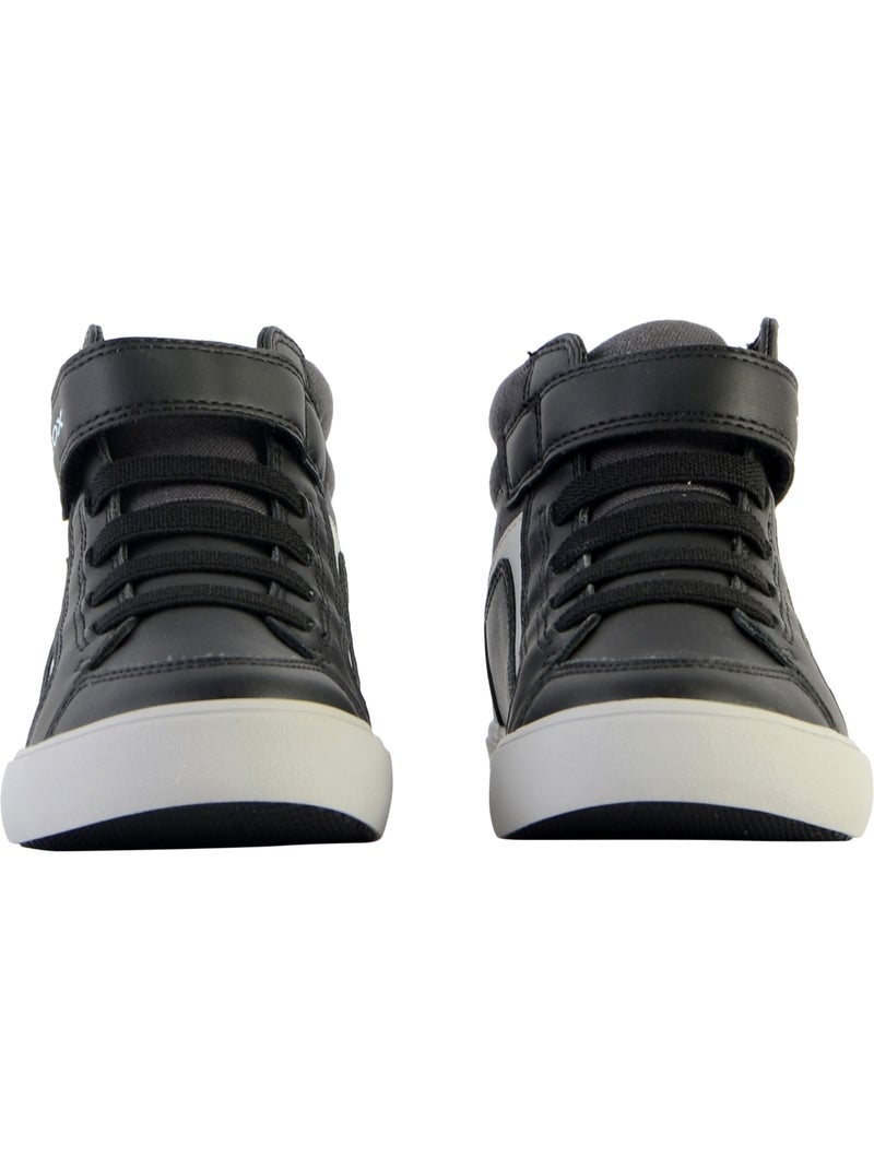 Basket Montante à Scratch Enfant Geox Gisli Gris - Kiabi