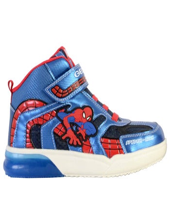 Basket Montante à Scratch Enfant Geox Grayjay
