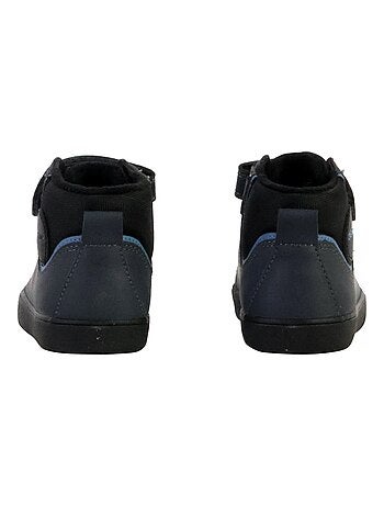 Basket Montante à Scratches Geox Enfant Gisili Wax.Synt Nylon