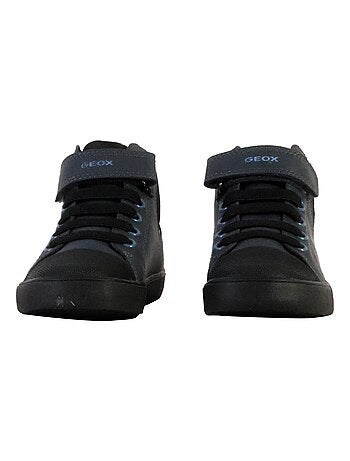 Basket Montante à Scratches Geox Enfant Gisili Wax.Synt Nylon