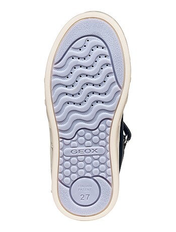 Basket Montante à Scratches Geox Enfant Skylin Girl Synt.Lea+Pea