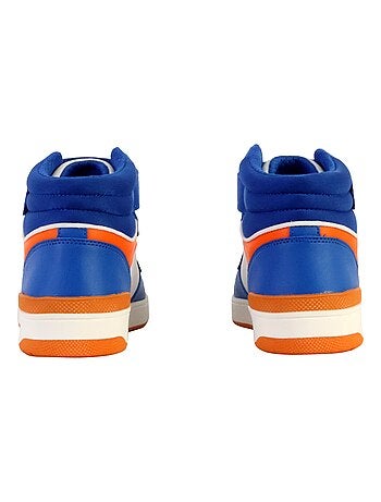 Basket Montante à Scratches Geox Junior Washiba Geobuck Lycra