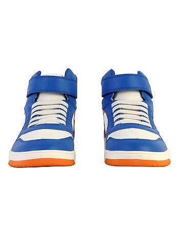 Basket Montante à Scratches Geox Junior Washiba Geobuck Lycra