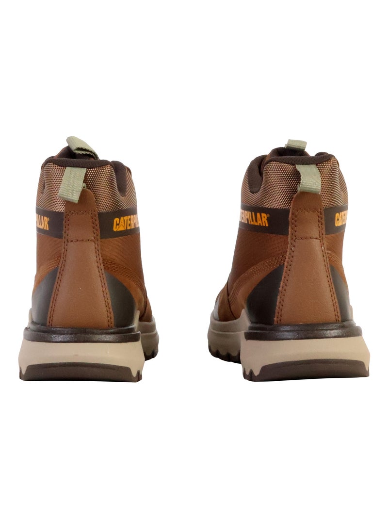 Basket Montante Cuir Caterpillar Colorado Sneaker Marron - Kiabi