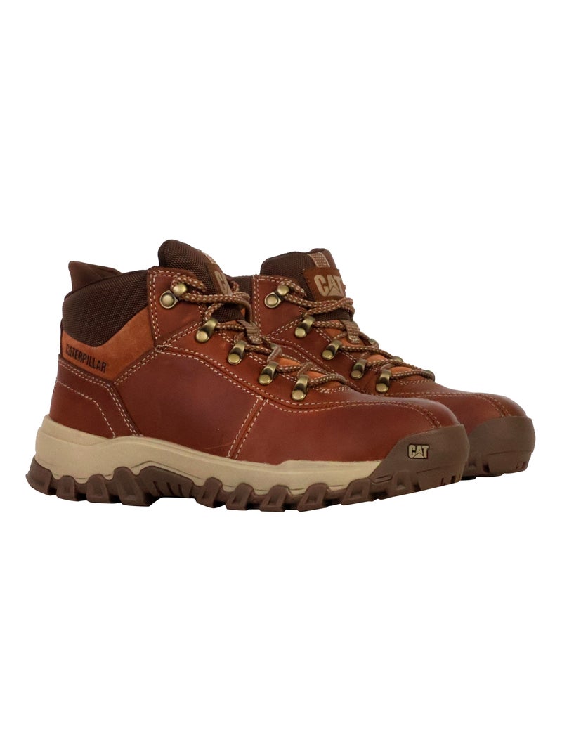 Basket Montante Cuir Caterpillar Threshold Rebound Trek Marron - Kiabi