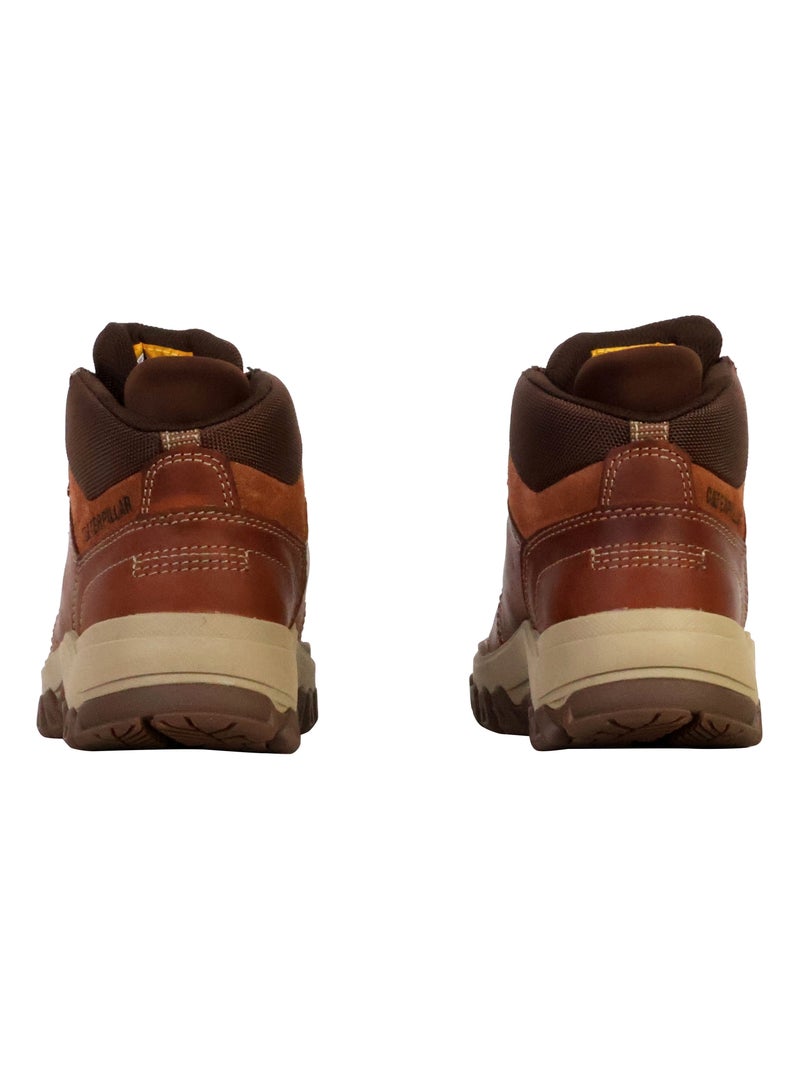 Basket Montante Cuir Caterpillar Threshold Rebound Trek Marron - Kiabi