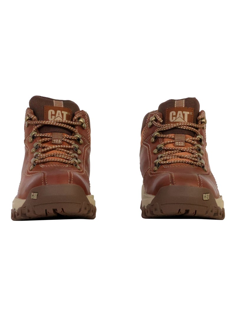 Basket Montante Cuir Caterpillar Threshold Rebound Trek Marron - Kiabi