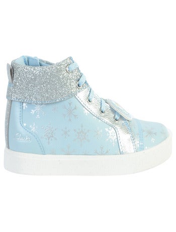 Basket Montante Cuir Clarks Junior City Ice
