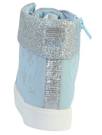 Basket Montante Cuir Clarks Junior City Ice