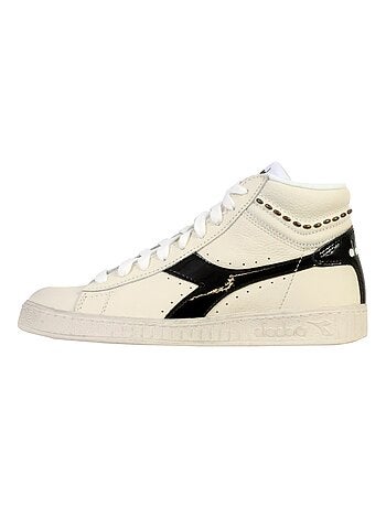 Basket Montante Cuir Diadora Game L High Waxed Metal WN