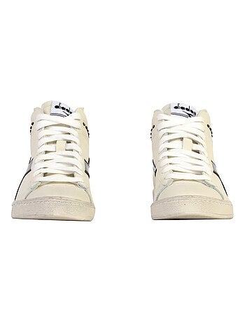 Basket Montante Cuir Diadora Game L High Waxed Metal WN