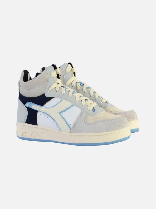 Basket Montante Cuir Diadora Magic Demi Twin - Kiabi