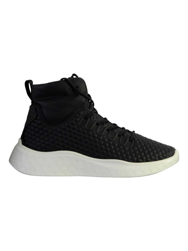 Basket Montante Cuir Ecco Therap Noir - Kiabi