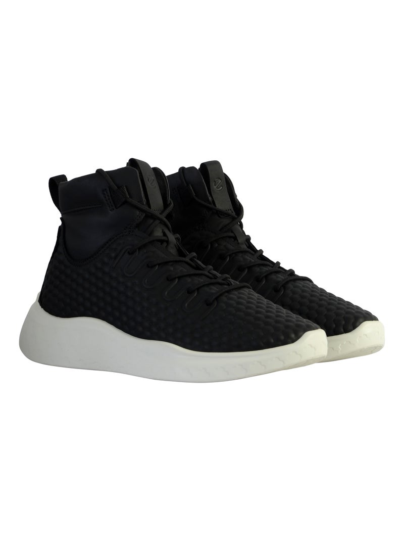 Basket Montante Cuir Ecco Therap Noir - Kiabi