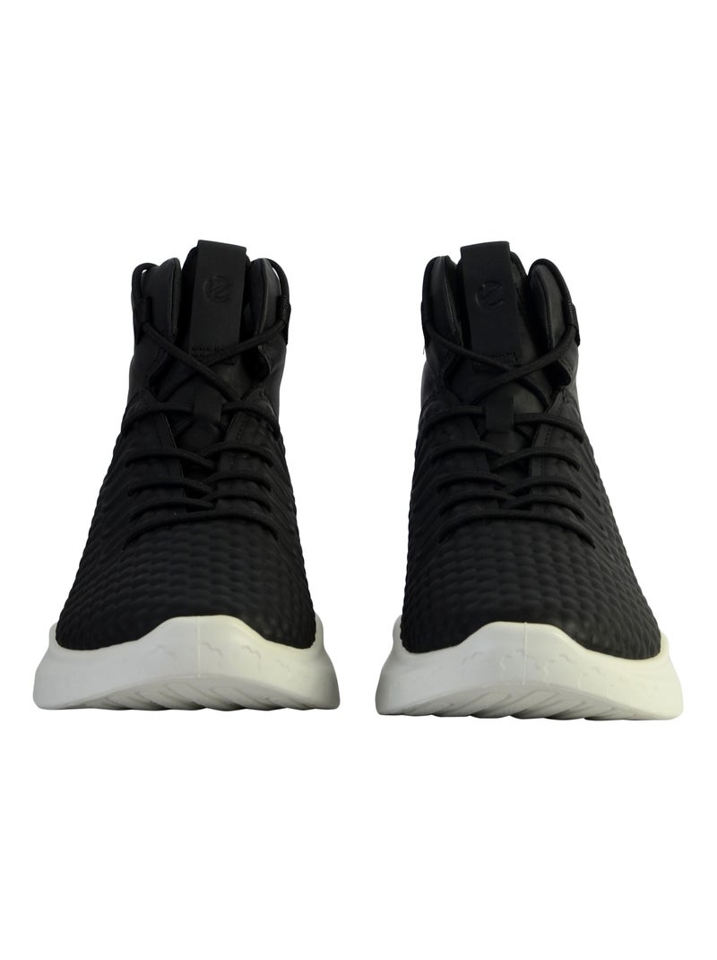 Basket Montante Cuir Ecco Therap Noir - Kiabi