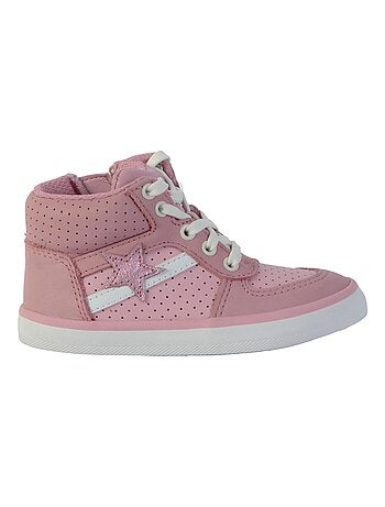 Basket Montante Cuir Enfant Clarks City Flake