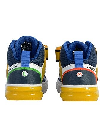 Basket Montante Cuir Enfant Garçons Geox Grayjay