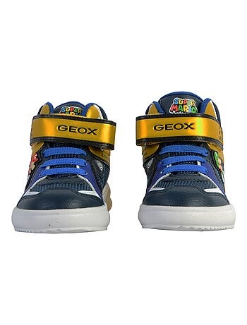 Basket Montante Cuir Enfant Garçons Geox Grayjay