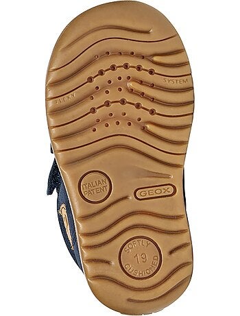 Basket montante cuir enfant geox macchia baby boy