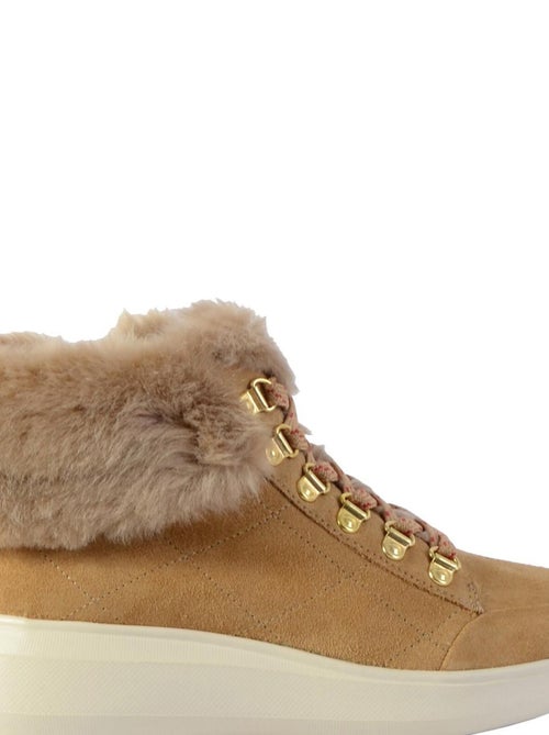 Basket Montante Cuir Geox D Rubidia C - Kiabi