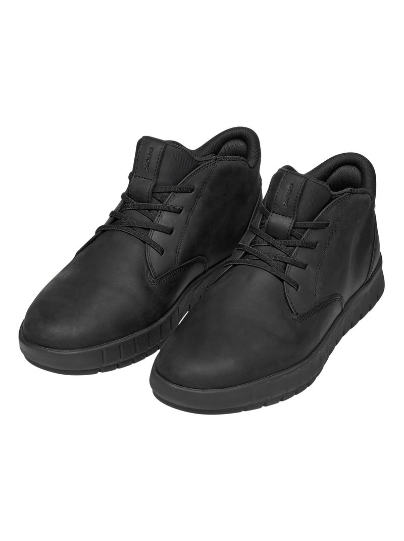 Basket Montante Cuir Geox Flextride Plus Noir - Kiabi