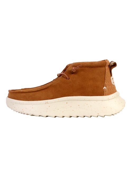 Basket Montante Cuir Hey Dude Wendy Peak Hi Suede - Kiabi