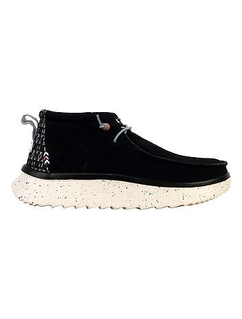 Basket Montante Cuir Hey Dude Wendy Peak Hi Suede