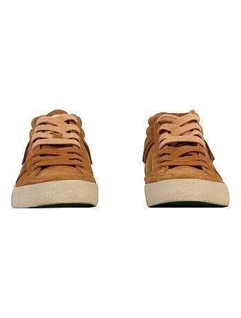 Basket Montante Cuir Natural World