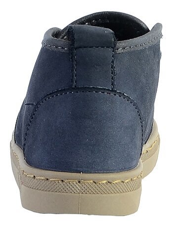 Basket Montante Cuir Natural World Safari
