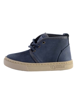 Basket Montante Cuir Natural World Safari
