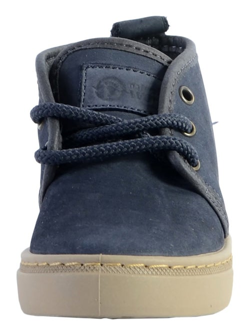 Basket Montante Cuir Natural World Safari - Kiabi