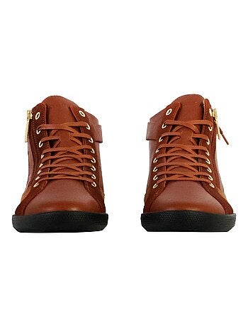 Basket Montante Cuir Pataugas Palme