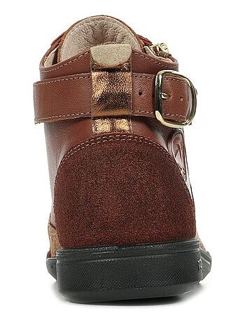 Basket Montante Cuir Pataugas Palme