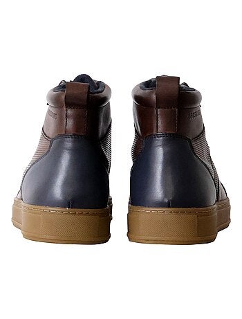 Basket Montante Cuir Redskins Billon