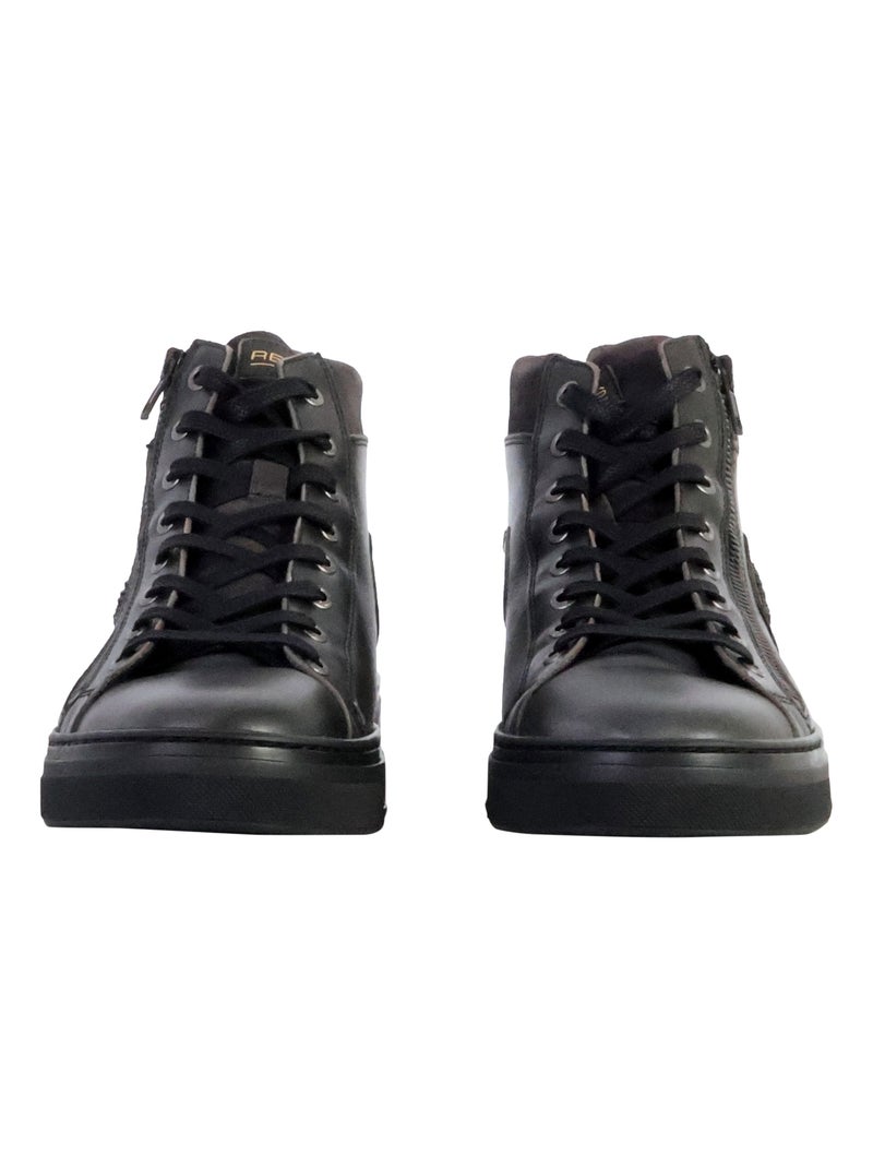 Basket Montante Cuir Redskins Hopesi Gris Homme Kiabi