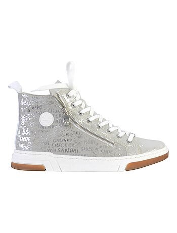 Basket Montante Cuir Rieker Aleria