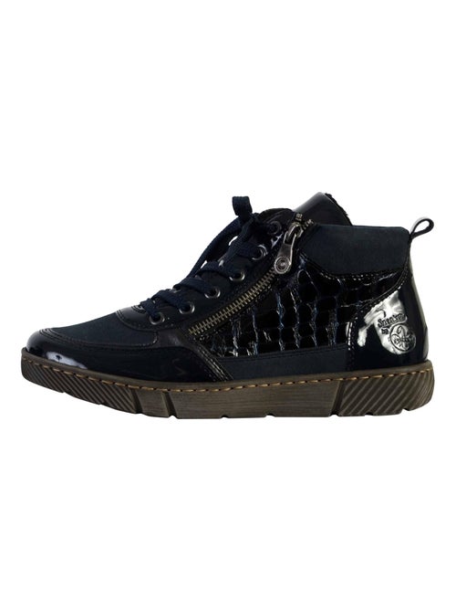 Basket Montante Cuir Rieker Lagro - Kiabi