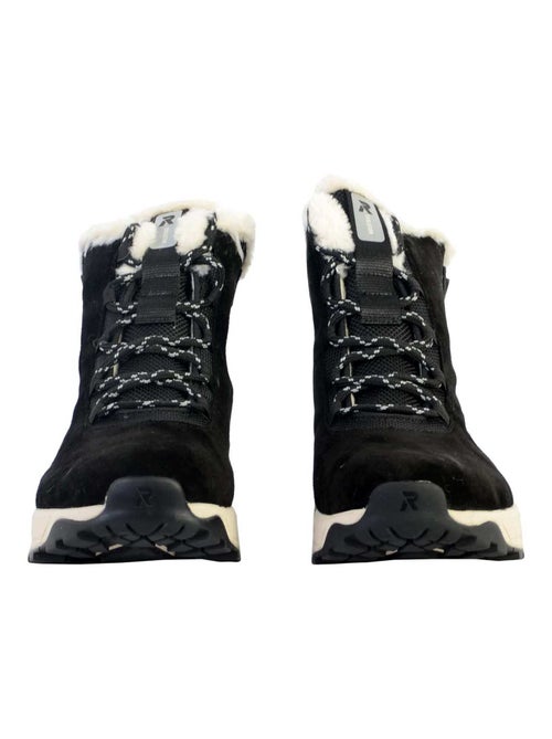 Basket Montante Cuir Rieker - Kiabi