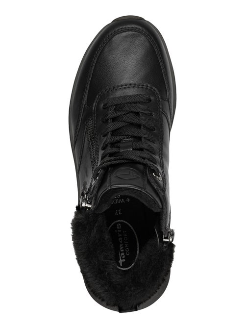 Basket Montante Cuir Tamaris Comfort - Kiabi