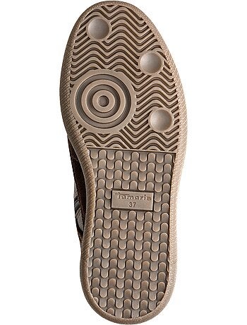 Basket montante cuir tamaris
