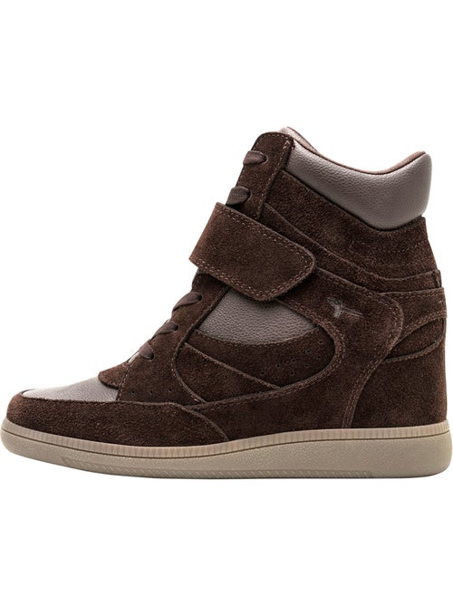 Basket montante cuir tamaris - Kiabi Basket montante cuir tamaris - Kiabi